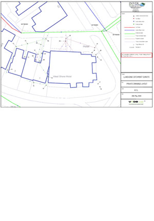 Private drainage surveys